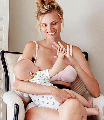 Happy Breastfeeding Moment