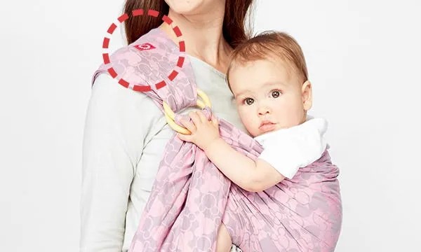 Correct Babywearing Method in a Baby Sling (Baby Carrier)