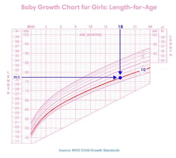 Baby Growth Chart: Length-for-Age