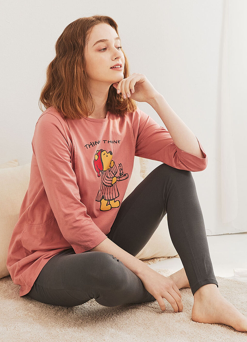 Disney Winnie The Pooh Maternity & Nursing Pyjama Set, , hi-res image number 0