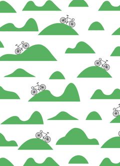 Bicycle Baby Cotton S/S Bodysuit 2 Pcs Pack, , hi-res