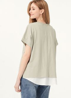 2 in 1 Cotton M&N Top, , hi-res