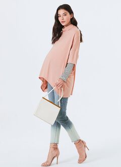 2 in 1 Maternity & Nursing Loose Top, , hi-res