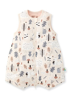 Lightweight Optimum Temp. Sleep Suit-Forest Family, Orange, hi-res