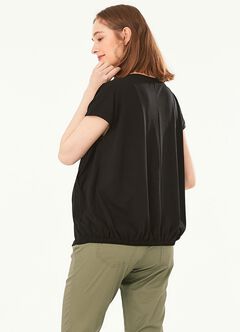 Cap Sleeve Maternity & Nursing Top, , hi-res