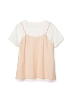 2 in 1 Maternity & Nursing Spliced Top, Coral, hi-res