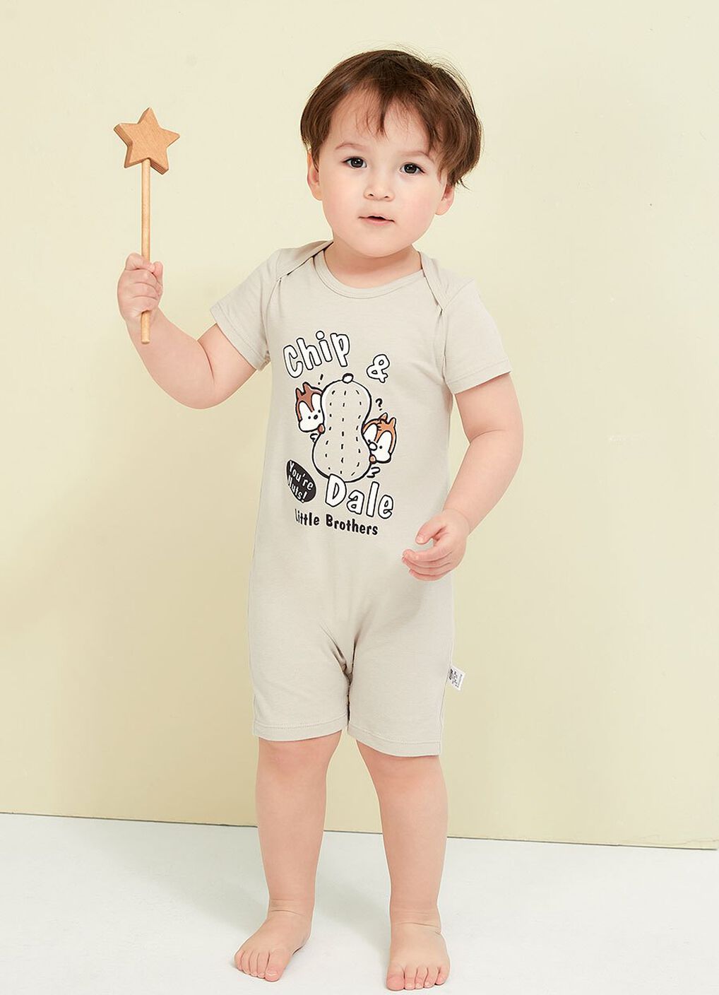 Disney Baby Cotton S/S Romper, , hi-res image number 2