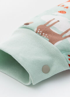 All Seasons Optimum Temp. Sleep Suit-Forest Animals, , hi-res