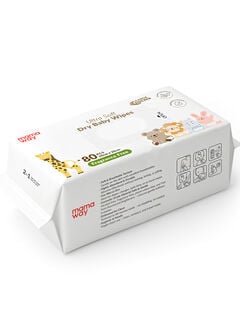 Ultra Soft Dry Baby Wipe (3PACKS X 80PCS), , hi-res