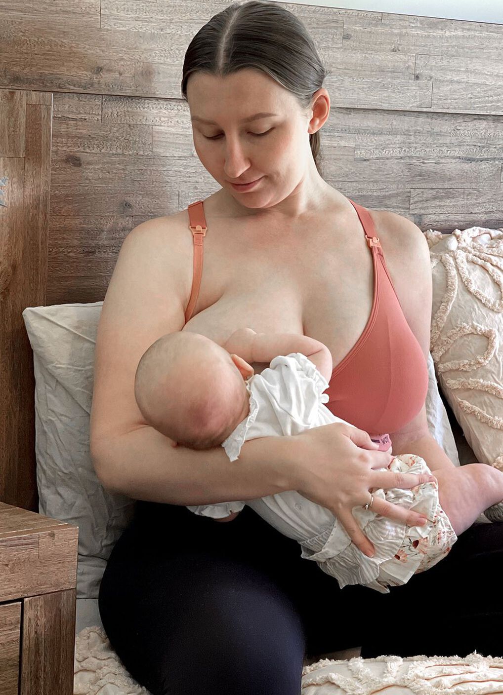 Antibacterial Seamless Maternity & Nursing Sports Bra, , hi-res image number 5