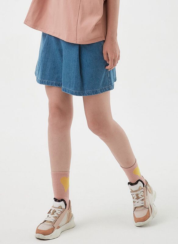 A-Line Maternity Denim Shorts