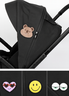 Stroller Decorative Patches, , hi-res