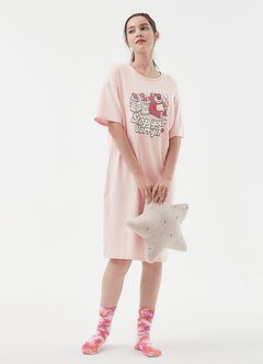 Disney Lotso Loves Dessert Maternity & Nursing Pyjama Dress, , hi-res