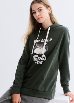 Disney Lucifer Long Sleeves Maternity & Nursing Top, Green, hi-res
