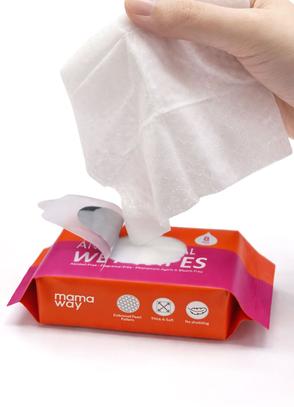 Multi-Use Anti-Bacterial Wet Wipescarry-on bag (4packs per set), , hi-res image number 3