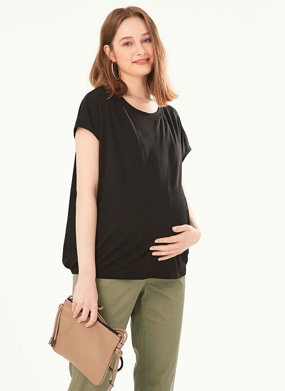 Cap Sleeve Maternity & Nursing Top