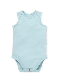 Baby Cotton Sleeveless Bodysuit 2 Pack, Sage Green, hi-res