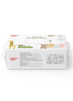 Ultra Soft Dry Baby Wipe (3PACKS X 80PCS), , hi-res