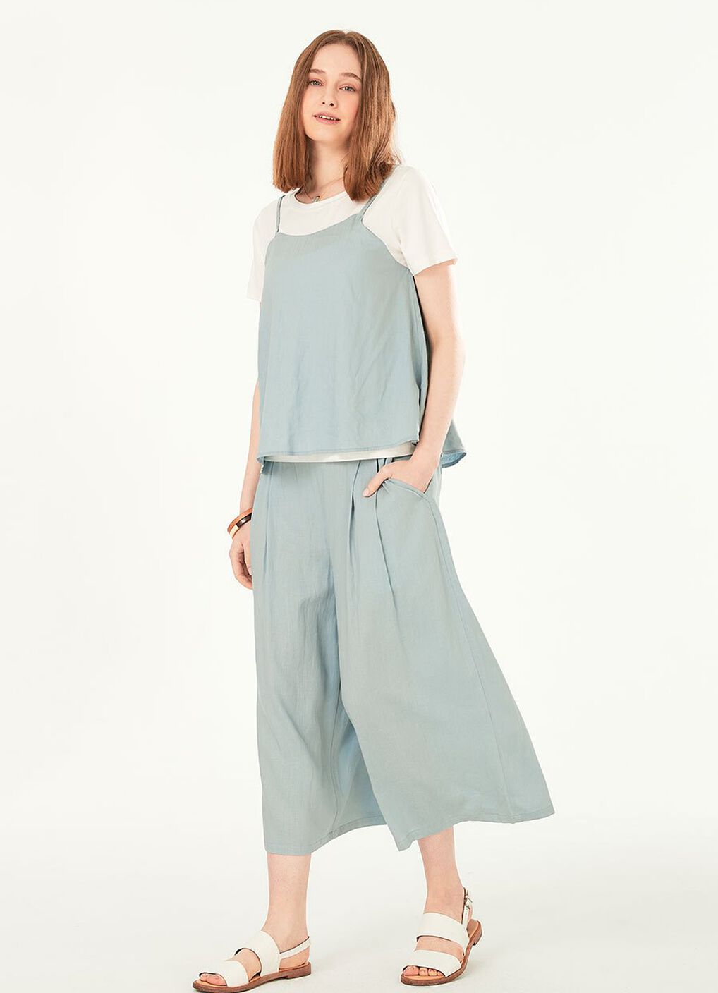 Drapey Maternity Wide Leg Pants, , hi-res image number 4