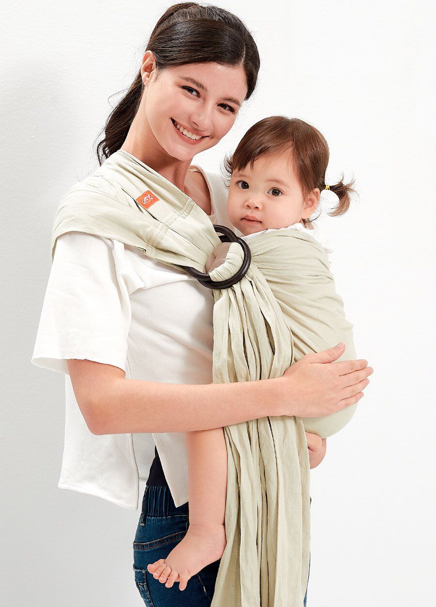 Buy Solid Linen Baby Ring Sling for MYR 249.90 Mamaway MY