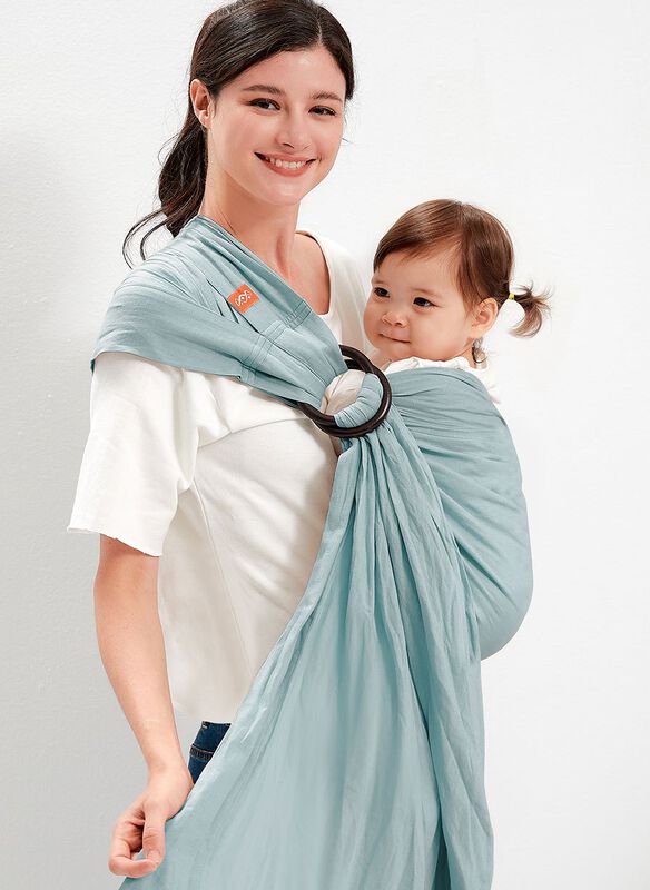 Solid Linen Baby Ring Sling