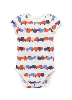 Baby Cotton Mesh Short Sleeve Bodysuit 2 Pack, Mid Blue, hi-res
