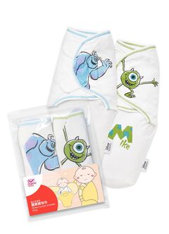 Disney Monsters Inc Cocoon Swaddle Wrap 2 Pack, , hi-res