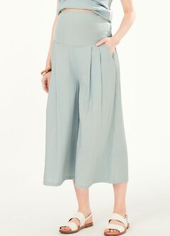 Drapey Maternity Wide Leg Pants, , hi-res