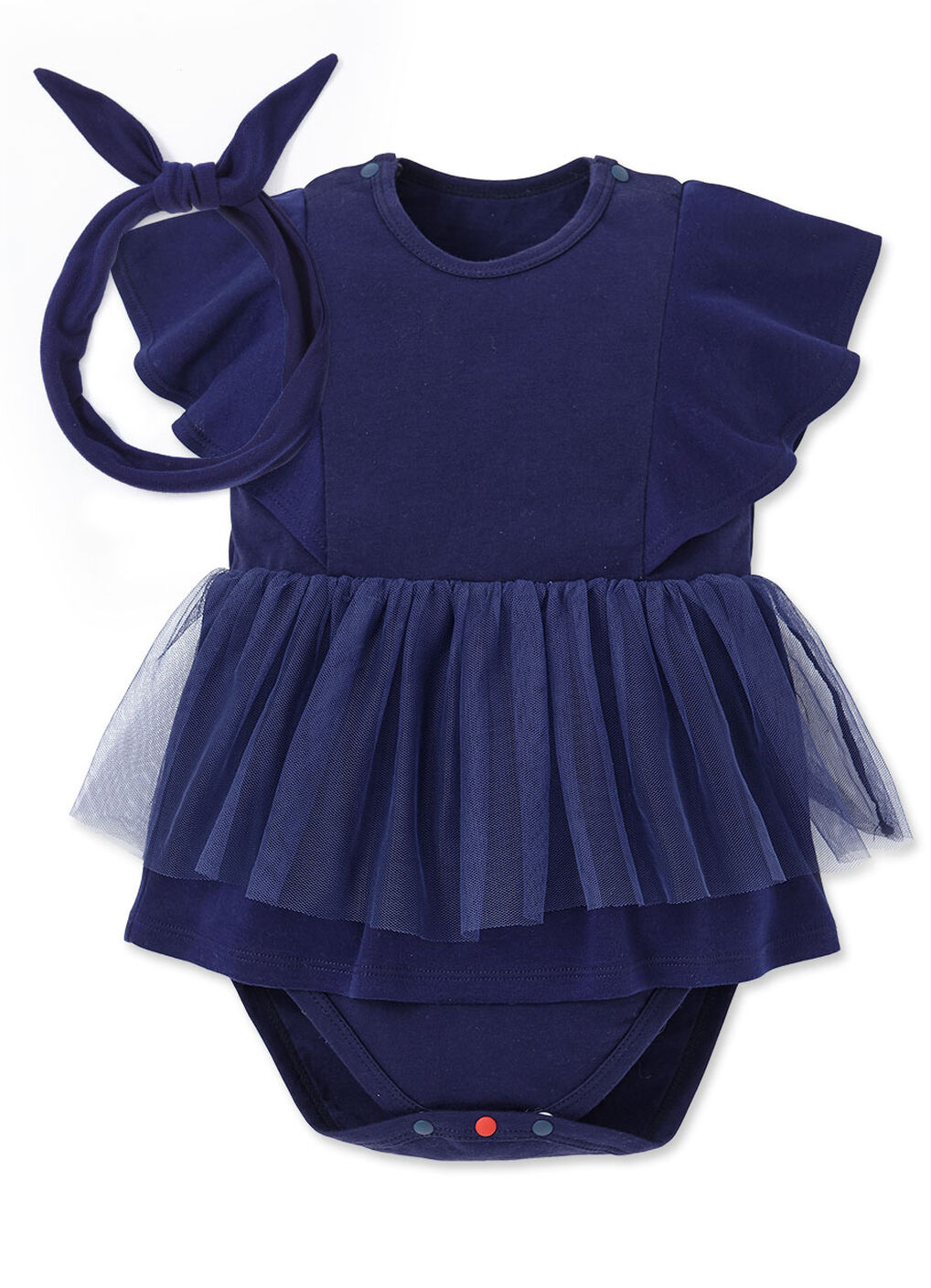 Baby Cotton S/L Bodysuit 2 Pcs Pack, Blue, hi-res image number 0