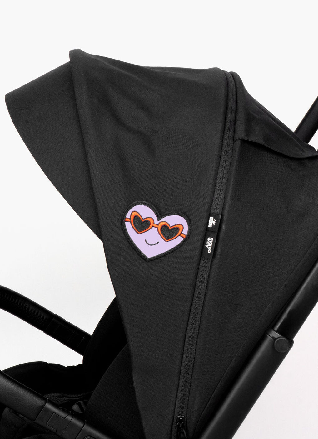 Stroller Decorative Patches, Heart, hi-res image number 1