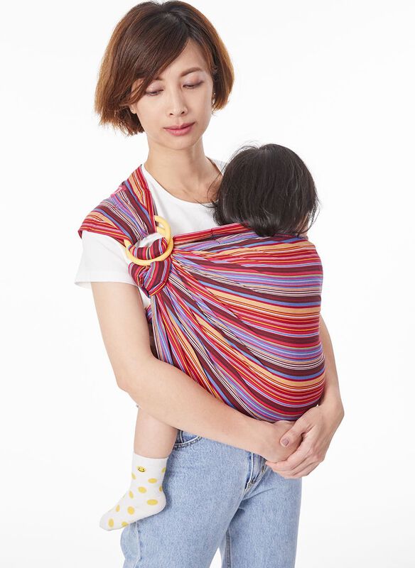Rainbow Mocca Baby Ring Sling