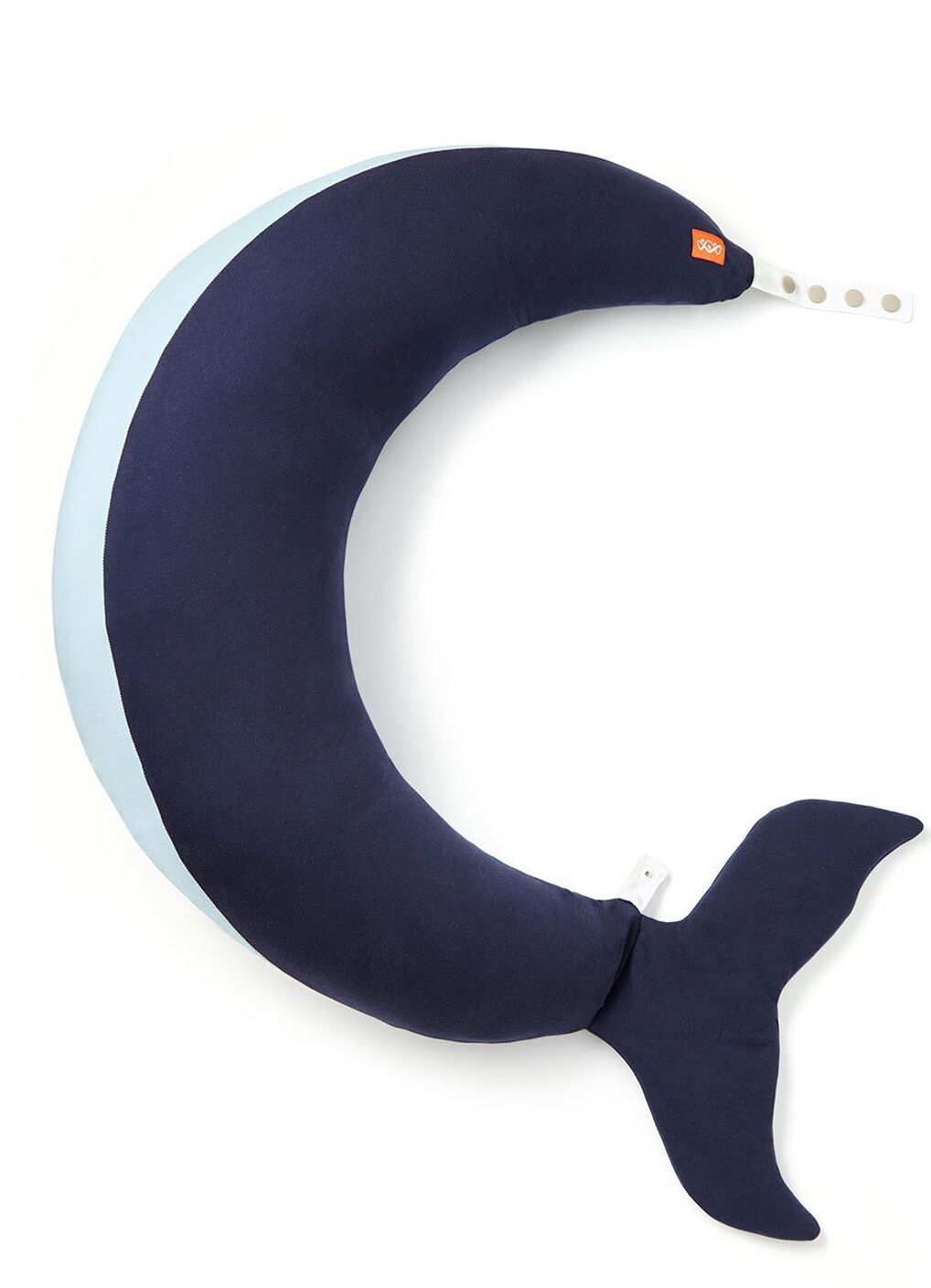 Non-toxic Maternity Support & Nursing Moon Pillow Whales, , hi-res image number 1