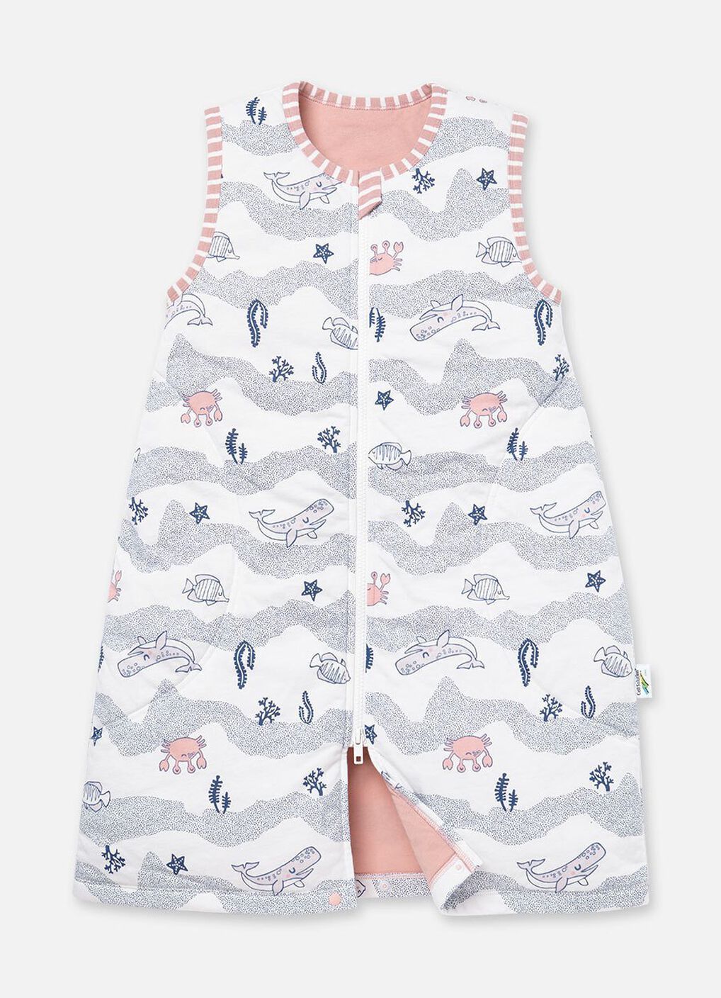 Lightweight Optimum Temp. Sleep Suit Ocean World, , hi-res image number 0
