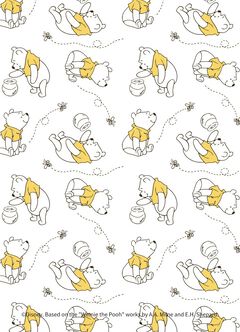 Disney Winnie The Pooh Newborn Cotton L/S Bodysuit 2 Pcs Pack, , hi-res