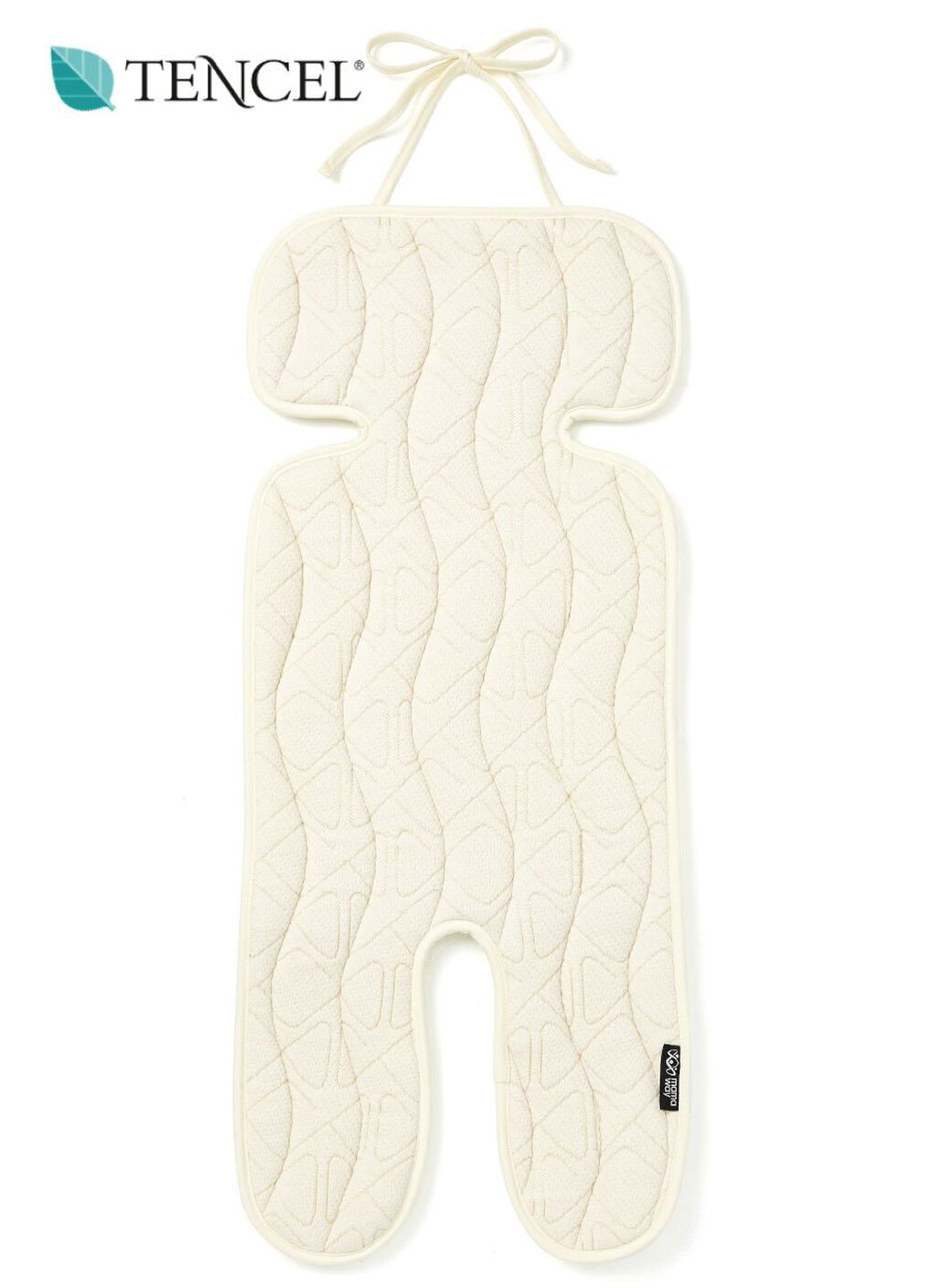 Air Cushion Optimum Temp. Car Seat & Pram Liner, Cream, hi-res image number 0