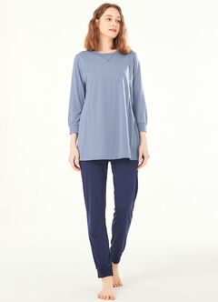 Sweet Dreams Maternity & Nursing Pyjama Set, Periwinkle, hi-res