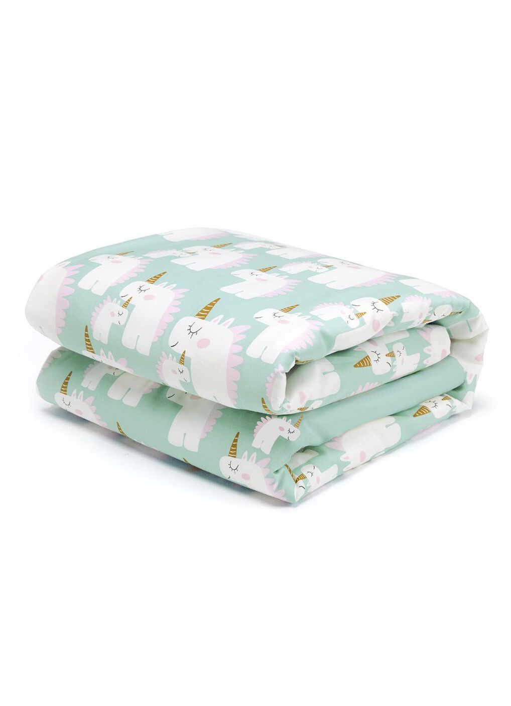 Optimum Temp. Antibacterial All Seasons Single Quilt Set Unicorn, , hi-res image number 0