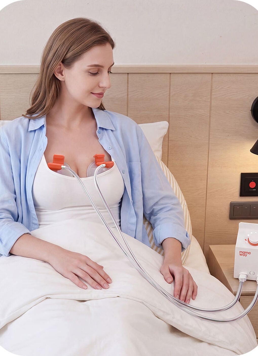 iLatch&trade; R5 Pro Medical Grade Hands Free Double Electric Breast Pump, , hi-res image number 1