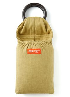 Solid Linen Baby Ring Sling, Olive, hi-res