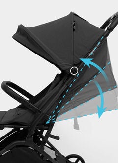 Lightweight Carbon-Fiber Stroller, Matcha Green, hi-res