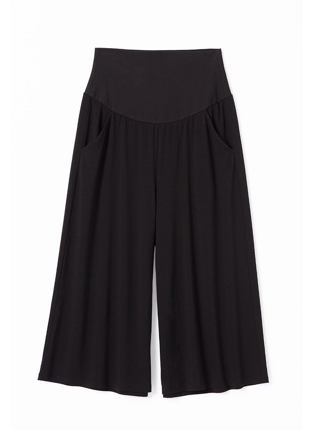 Maternity & Nursing Top Plus Wide Leg Pants Co-Ord Set, Black, hi-res image number 7