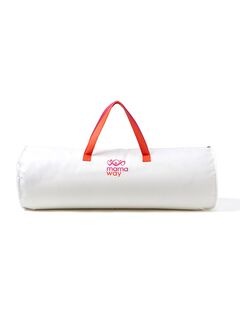 Non-toxic Cot Mattress Topper With Cover 120X60cm, White, hi-res