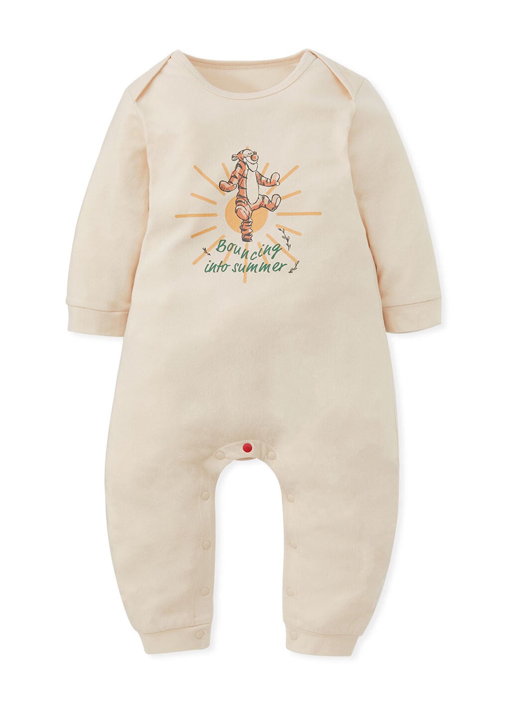 Disney Bouncing Tigger Baby Long Sleeve Jumpsuit, , hi-res image number 0