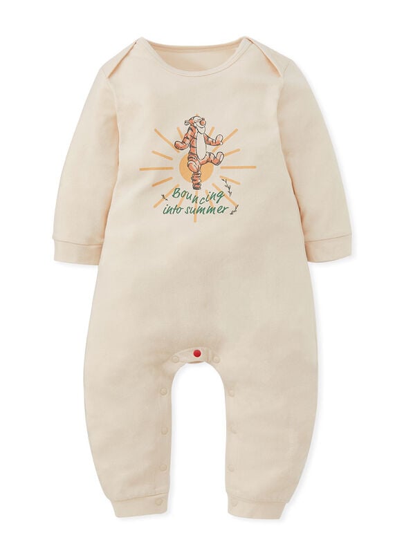 Disney Bouncing Tigger Baby Long Sleeve Jumpsuit
