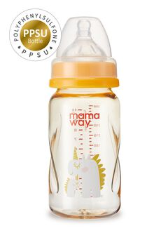 Golden Honey Feeding bottle 300ml, Yellow, hi-res