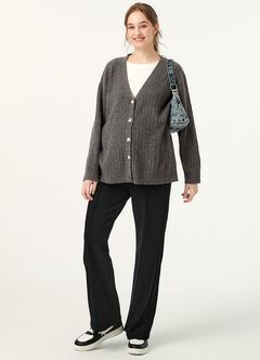 Relaxed Maternity Slim Pants, , hi-res