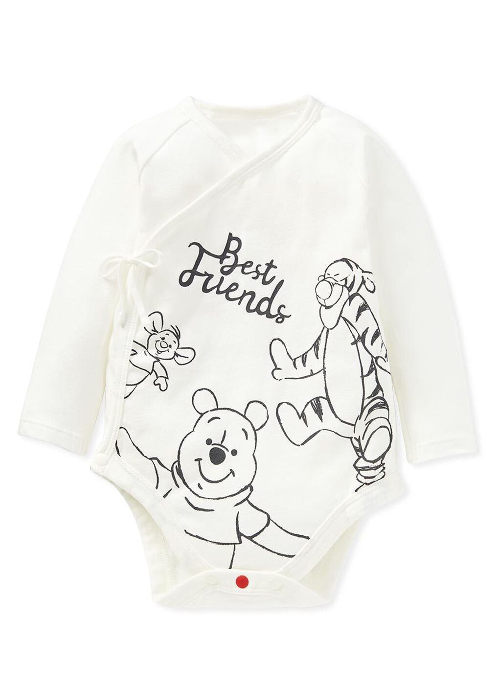 Disney Winnie The Pooh Newborn Cotton L/S Bodysuit 2 Pcs Pack, , hi-res image number 2