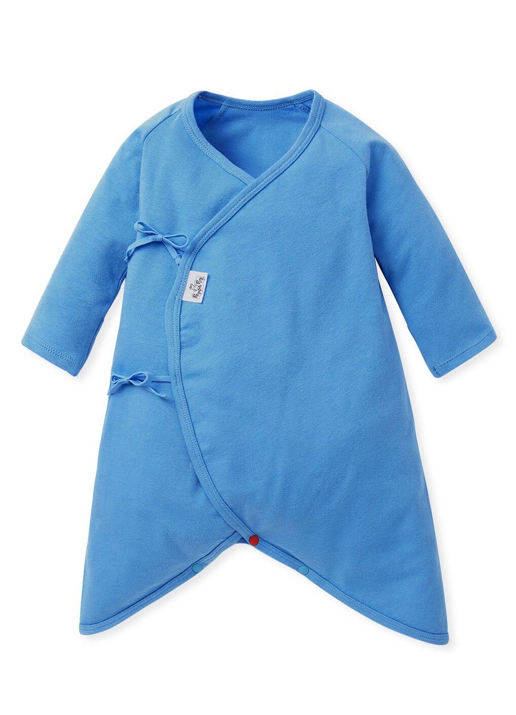 Label Peppa Pig Newborn Cotton L/S Romper 2 Pcs Pack, Blue, hi-res image number 2