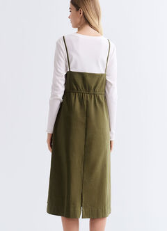 2 in 1 Maternity & Nursing Spliced Dress, , hi-res