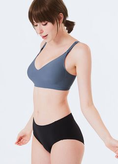 Ultra Silky Seamless Maternity & Nursing Bra, Periwinkle, hi-res